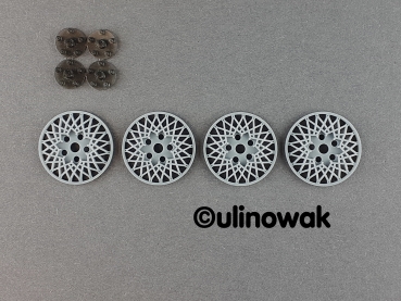 Preview: 16I #584v2 BBS E51/52-Design Resine Felgeneinsatz 16 Zoll 1:18